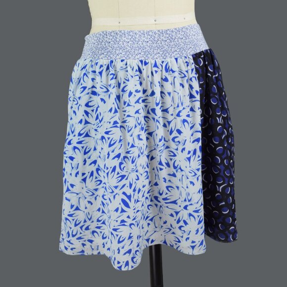 ANTHROPOLOGIE MAEVE CARRIZO 100% SILK SKIRT - Picture 1 of 7